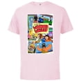 thumbnail image 1 of The Bob’s Burgers Movie Greetings from Wonder Wharf - Short Sleeve Cotton T-Shirt for Adults - Customized-Soft Pink, 1 of 5