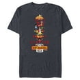 thumbnail image 1 of The Bob’s Burgers Movie Let’s Get This Patty Started - Short Sleeve Blended T-Shirt for Adults - Customized-Navy Heather, 1 of 5