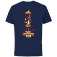 thumbnail image 1 of The Bob’s Burgers Movie Let’s Get This Patty Started - Short Sleeve Cotton T-Shirt for Adults - Customized-Navy, 1 of 5