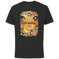 thumbnail image 1 of The Bob’s Burgers Movie Poster - Short Sleeve Cotton T-Shirt for Adults - Customized-Black, 1 of 5
