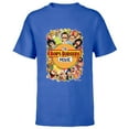 thumbnail image 1 of The Bob’s Burgers Movie Poster - Short Sleeve T-Shirt for Kids - Customized-Royal, 1 of 5