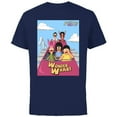 thumbnail image 1 of The Bob’s Burgers Movie Wonder Wharf Roller Coaster - Short Sleeve Cotton T-Shirt for Adults - Customized-Navy, 1 of 5