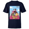 thumbnail image 1 of The Bob’s Burgers Movie Wonder Wharf Roller Coaster - Short Sleeve T-Shirt for Kids - Customized-Navy, 1 of 5