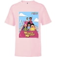 thumbnail image 1 of The Bob’s Burgers Movie Wonder Wharf Roller Coaster - Short Sleeve T-Shirt for Kids - Customized-Soft Pink, 1 of 5