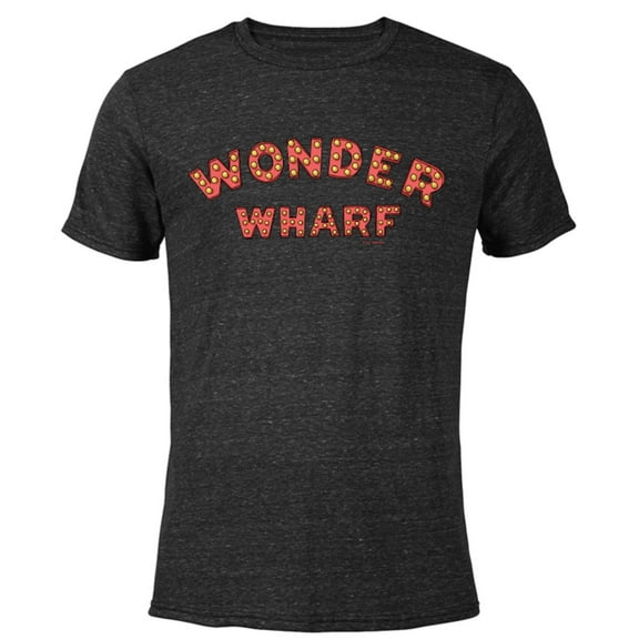The Bob’s Burgers Movie Wonder Wharf - Short Sleeve Blended T-Shirt for Adults - Customized-Black