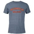 thumbnail image 1 of The Bob’s Burgers Movie Wonder Wharf - Short Sleeve Blended T-Shirt for Adults - Customized-Navy Heather, 1 of 5