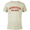 thumbnail image 1 of The Bob’s Burgers Movie Wonder Wharf - Short Sleeve Blended T-Shirt for Adults - Customized-Yellow, 1 of 5