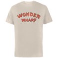 thumbnail image 1 of The Bob’s Burgers Movie Wonder Wharf - Short Sleeve Cotton T-Shirt for Adults - Customized-Natural, 1 of 5