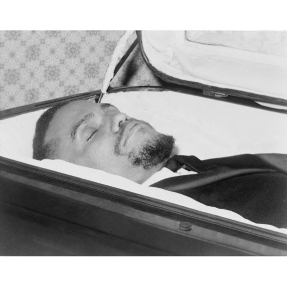 The Body Of Malcolm X History (24 x 18)