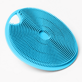 Boie, Exfoliating Scrubber with Handle, Blue