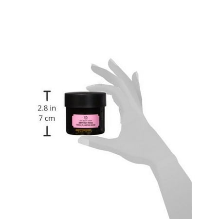 The Body Shop British Rose Fresh Plumping Mask, Expert Facial Mask, 100% Vegan, 3.0 Oz.