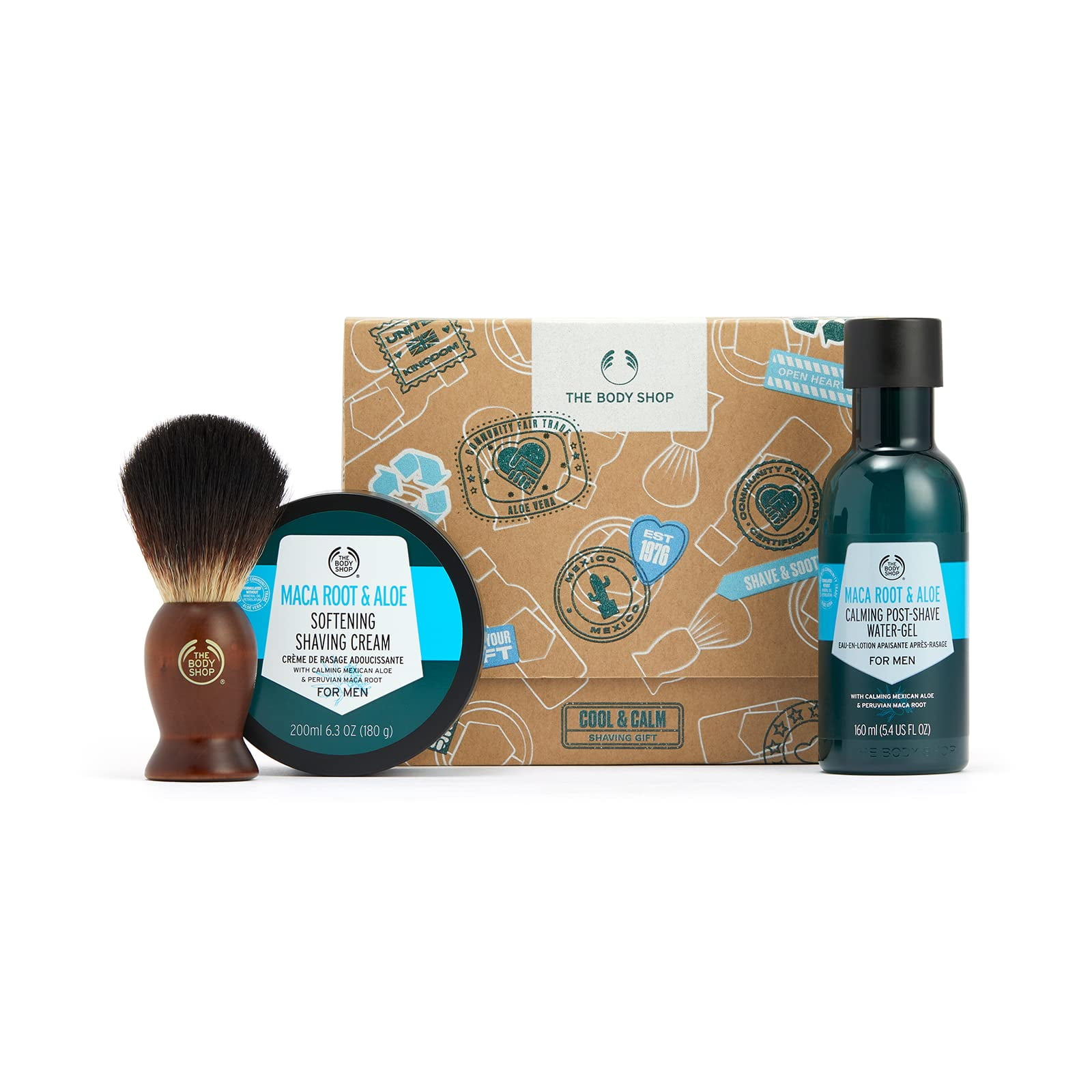 The Body Shop - Brandclub - The Body Shop Cool & Calm Shaving Set