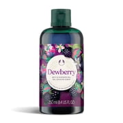 The Body Shop Dewberry Bath & Shower Gel | Gentle Lathering Body Wash with Fruity Scent | Vegan, for All Skin Types, 250 ml / 8.4 fl oz