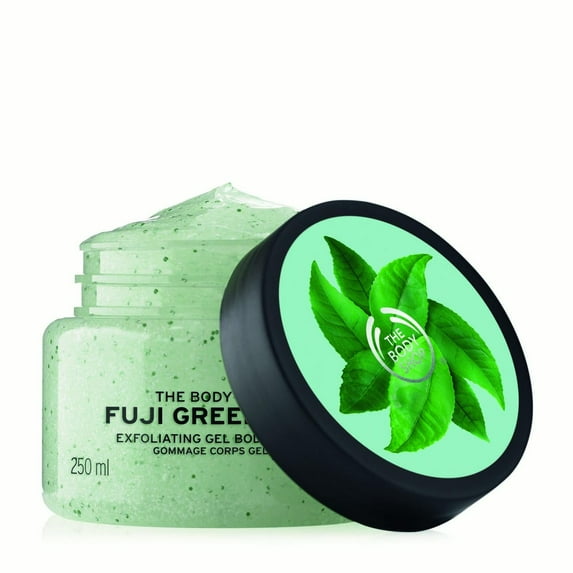 The Body Shop Fuji Green Tea Body Scrub, 8.8 Oz