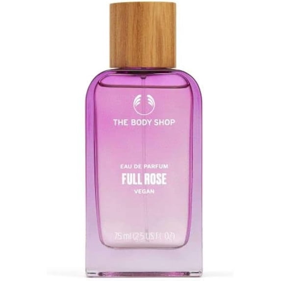 The Body Shop Full Rose Eau de Parfum | Fragrance for Women with Floral Notes of Rose, Geranium & Cardamom | Vegan, 75 ml / 2.5 fl oz