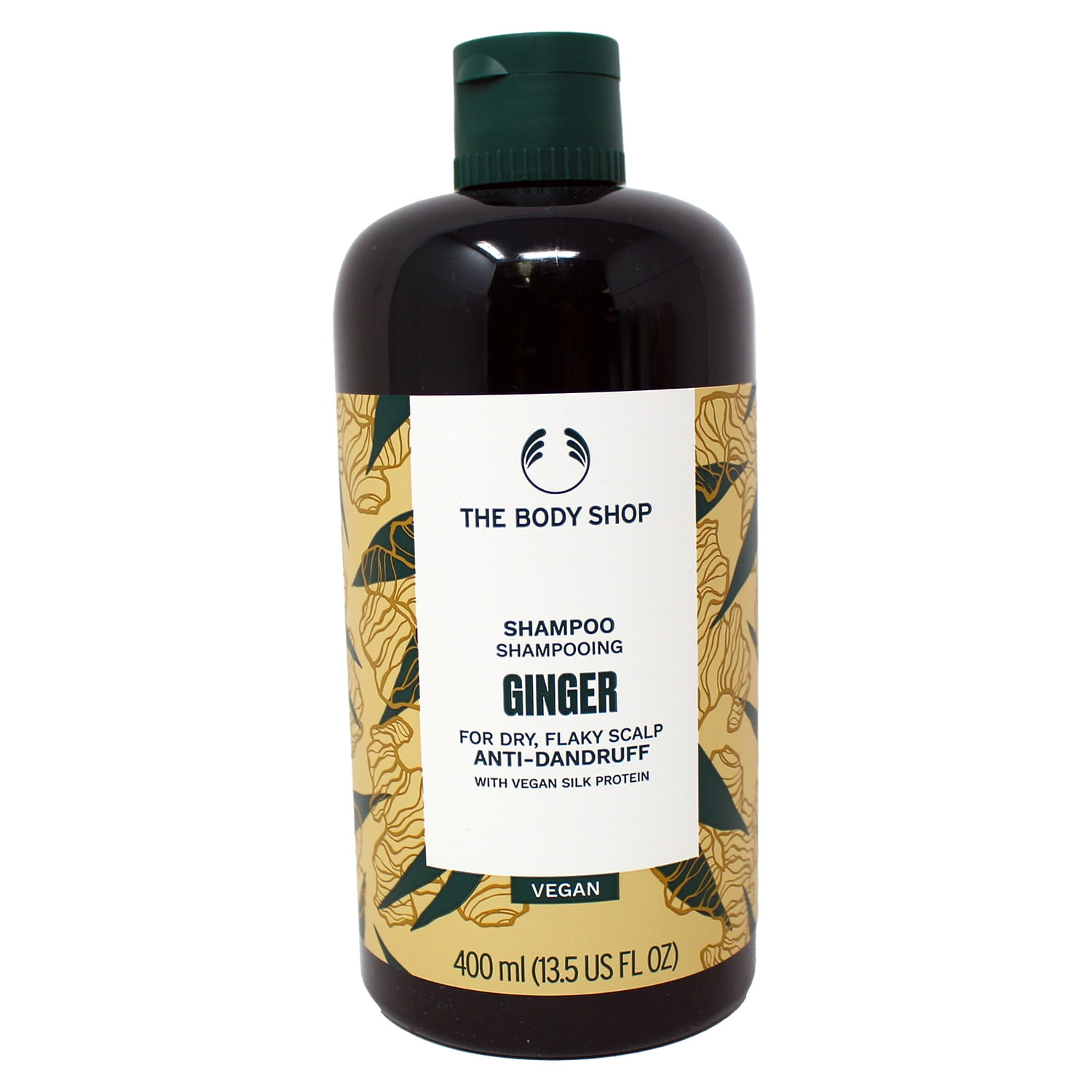 The Body Shop Ginger AntiDandruff Hair Wash Shampoo, 400ml