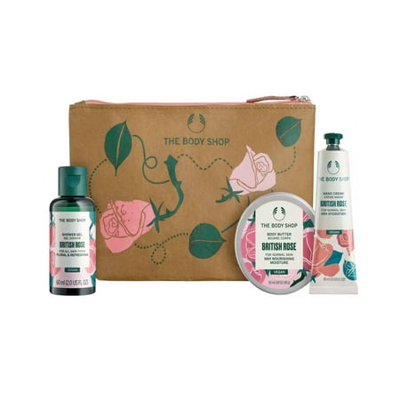 The Body Shop Lather & Slather Juicy British Rose Gift Bag Gift