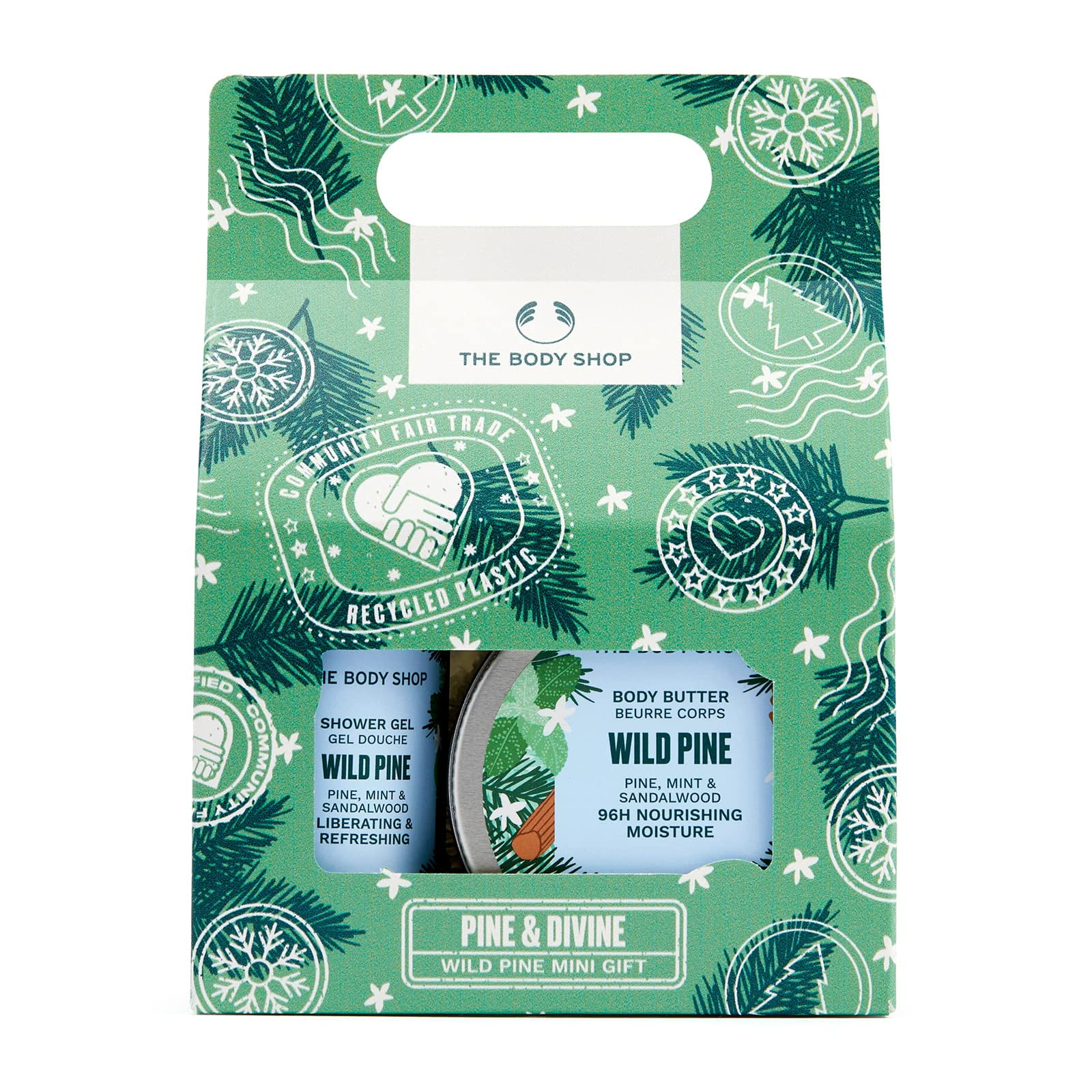 The Body Shop Pine & Divine Wild Pine Mini Gift Set - Invigorating 