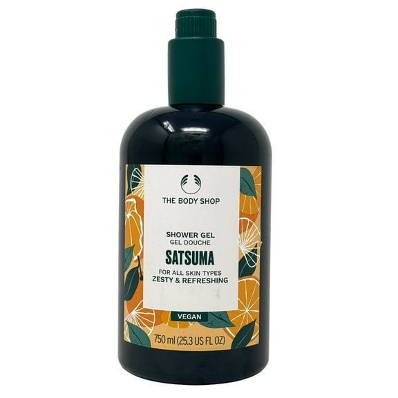 The Body Shop Satsuma Shower Gel, 25.3 Fl Oz Satsuma 25.3 Fl Oz (Pack of 1)