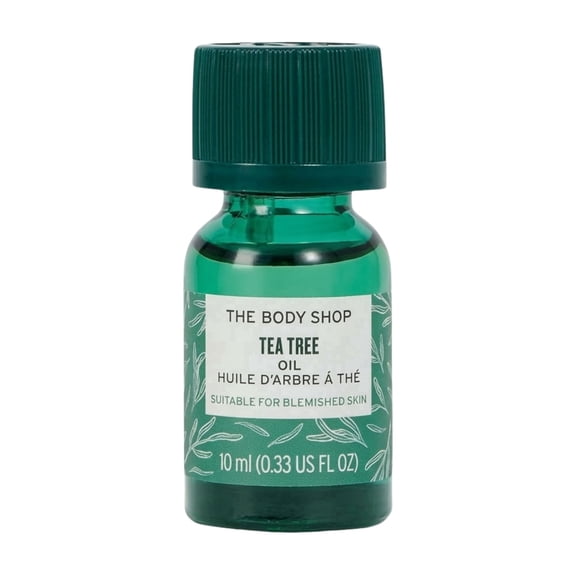 The Body Shop Tea Tree Oil, Purifying Vegan Facial Oil for Oily & Blemished Skin , 10ml/0.33 oz