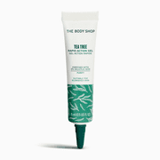 The Body Shop Tea Tree Rapid Action Gel, for Oily, Blemished Skin, Purifying, Vegan 0.5 Fl Oz