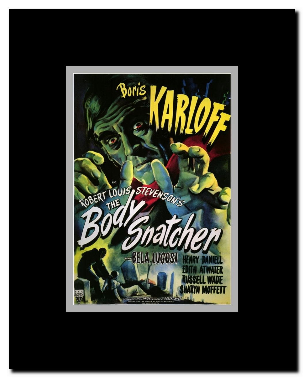 The Body Snatcher Framed Movie Poster