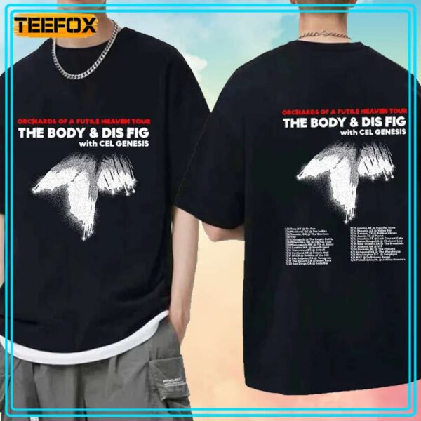The Body and Dis Fig Summer Tour 2024 Concert TShirt