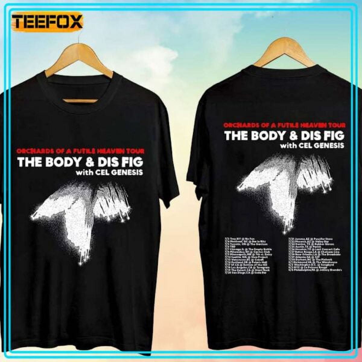 The Body and Dis Fig Summer Tour 2024 Music TShirt