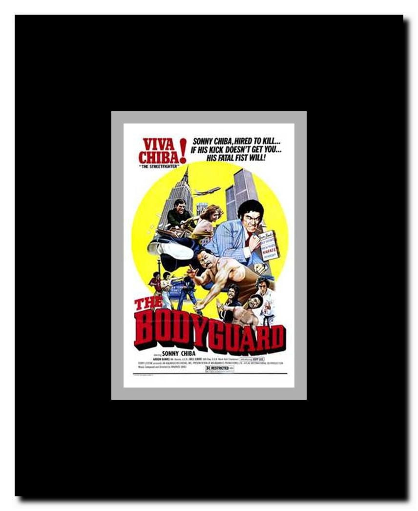 The Bodyguard Framed Movie Poster