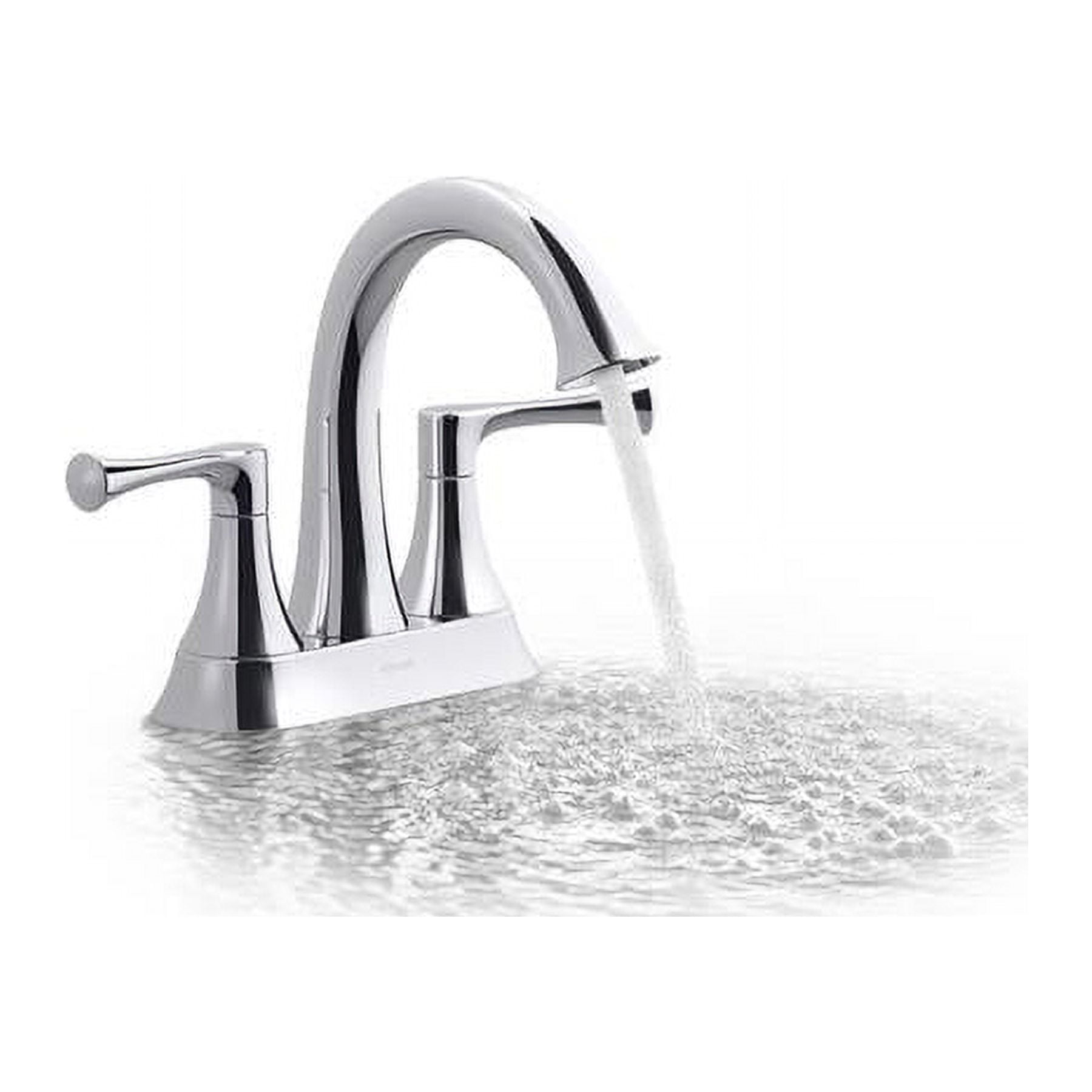 The Bold Lock of Kohler Lilyfield R780464DBN 4" Centerset Bathroom