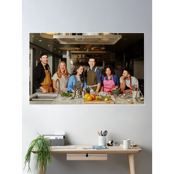 The Bon Appã©Tit Test Kitchen Poster Wall Art, Modern Wall Decor For Living Room Bedroom, 16x24 UNFRAMED