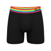 The Bona Fide Pride - Shinesty Pride Ball Hammock Pouch Underwear With Fly  Medium