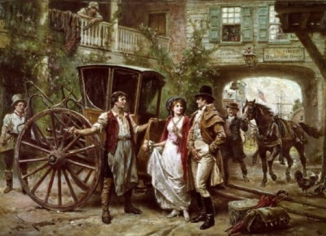 The Bonapartes by Jean Leon Gerome Ferris (1863-1930) Canvas Art - Jean Leon Gerome (24 x 36)