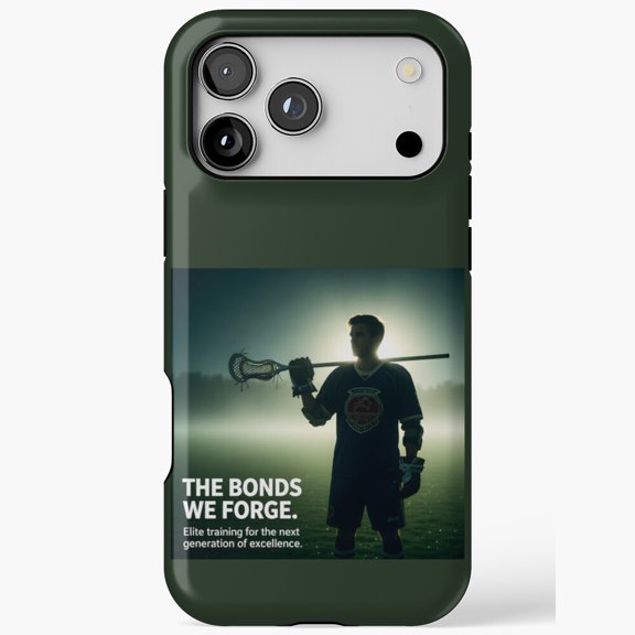 The Bonds We Forge Lacrosse Elite Training for iPhone Case 11 through 17 Pro Max