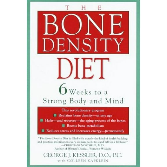 Pre-Owned The Bone Density Diet: 6 Weeks to a Strong Body and Mind (Hardcover) 0345432843 9780345432841