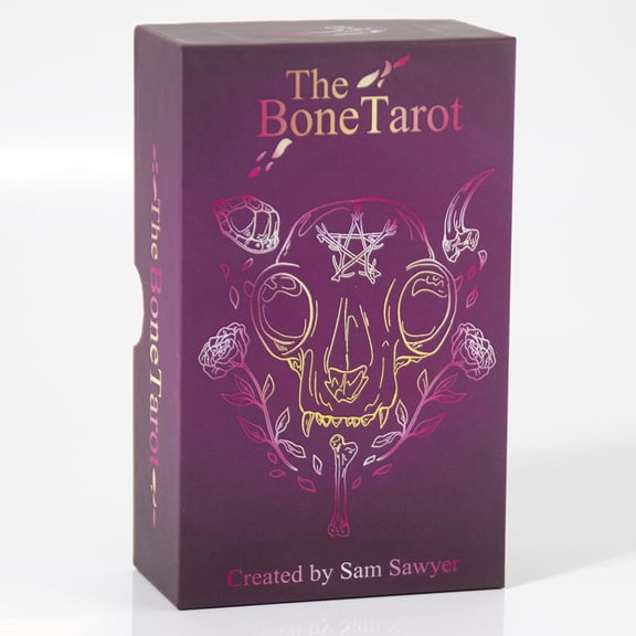 The Bone Tarot Deck 78pcs Complete Tarot Card Set with Gold Gilded Edges The Bone Tarot Deck 78pcs Complete Tarot Card Set with Gold Gilded Edges