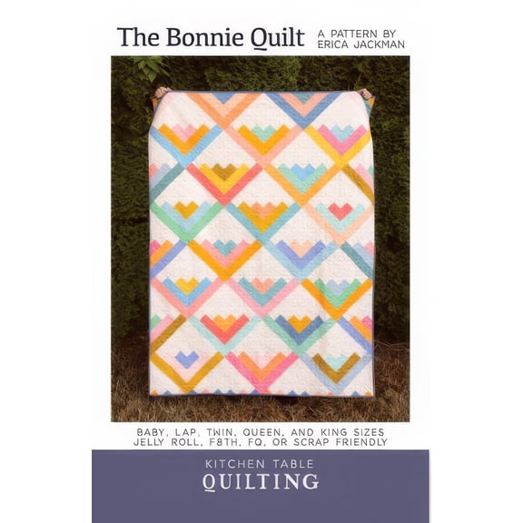 The Bonnie Quilt Pattern by Kitchen Table Quilting