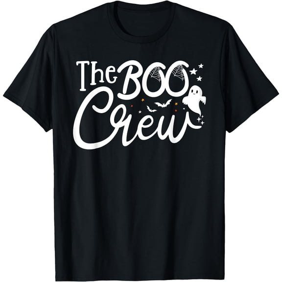 The Boo Crew A Ghost Vibes Group Halloween S-5XL T-Shirt