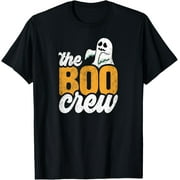 RELAXEDCLUB The Boo Crew Funny Ghost Family Matching Halloween T-Shirt
