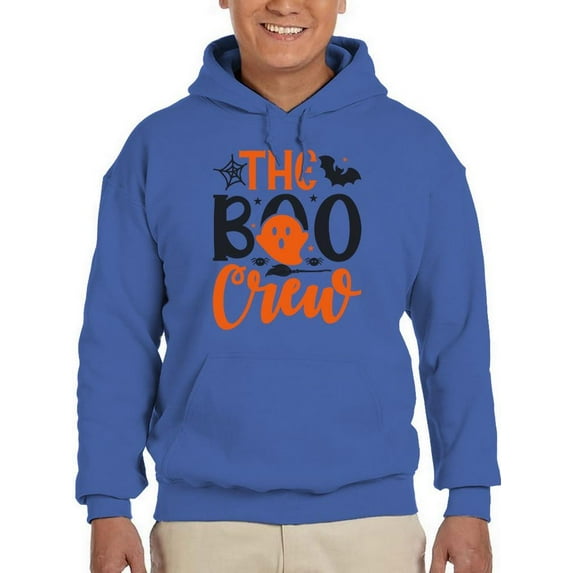 The Boo Crew. Hoodie Men -Image by Shutterstock, Male Medium