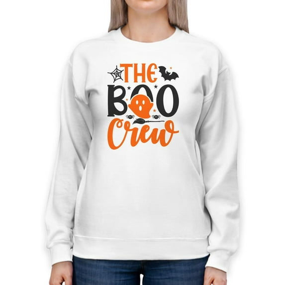 The Boo Crew. Sweatshirt Women -Image by Shutterstock, Female 5X-Large