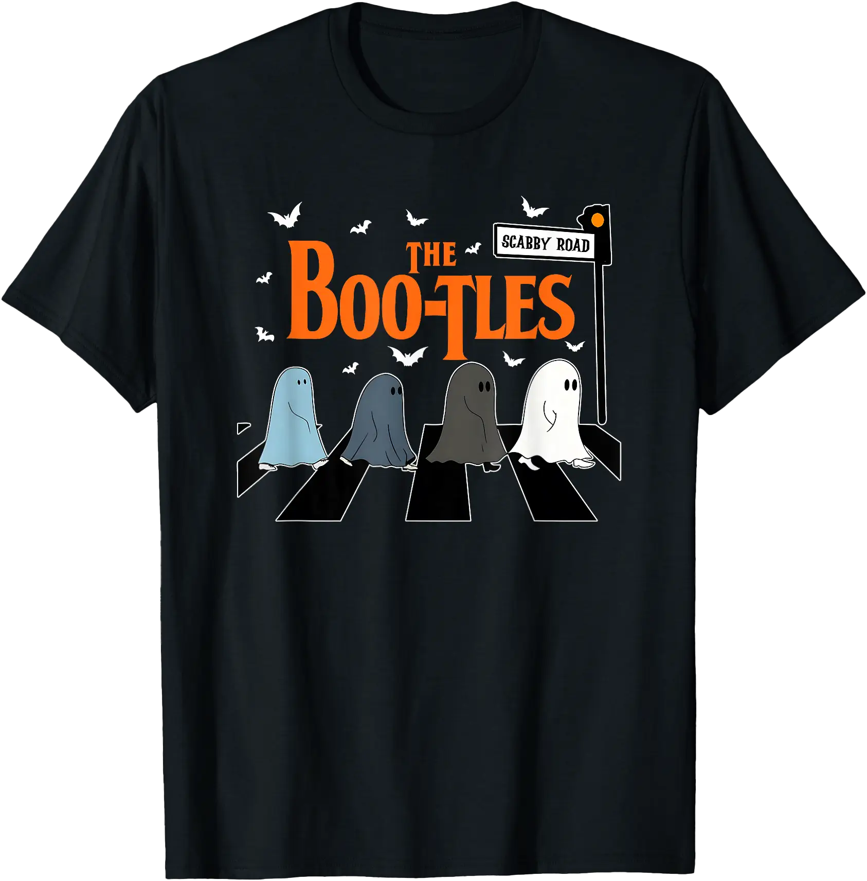 The Boo-tles, Funny Boo Halloween, Ghost Witchy Halloween T-Shirt ...