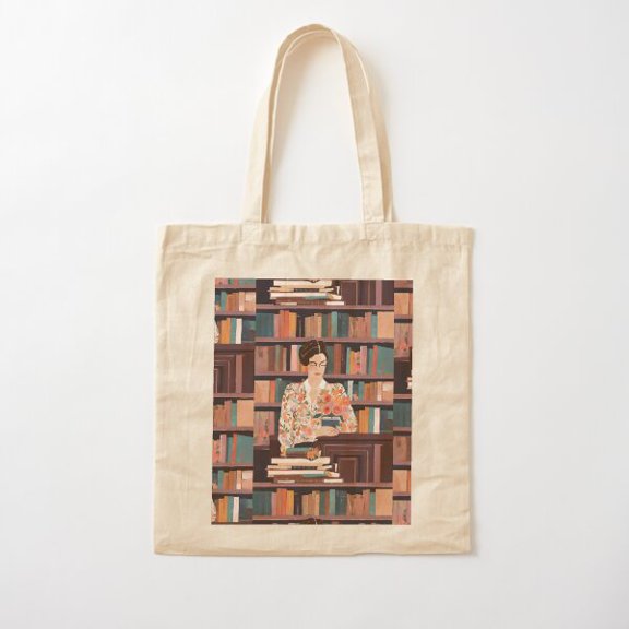 The Book Club Cotton Tote Bag Canvas Tote Bag, Family Gift For Mother, Her