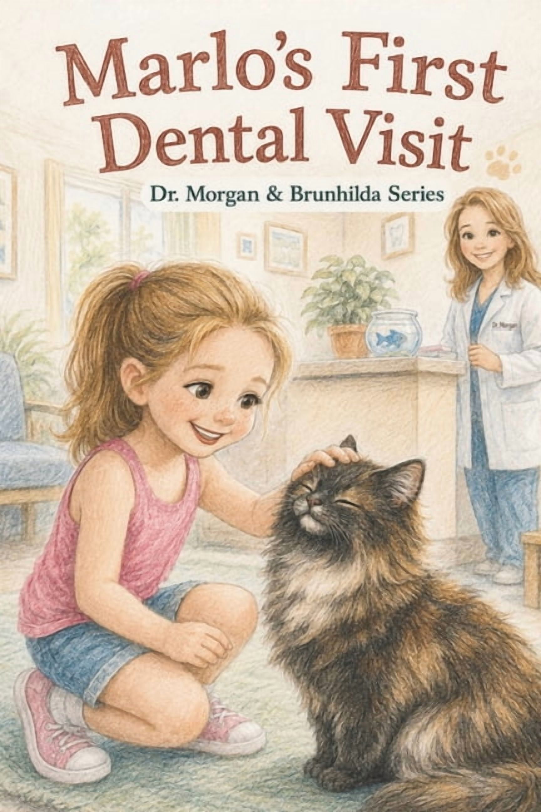 The Book Lady Press Marlo's First Dental Visit: Dr. Morgan and Brunhilda Series, (Paperback)
