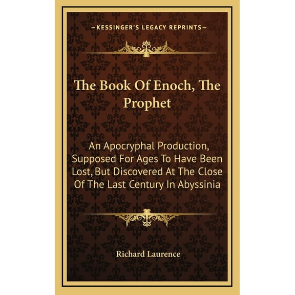 The Book Of Enoch, The Prophet (Hardcover)