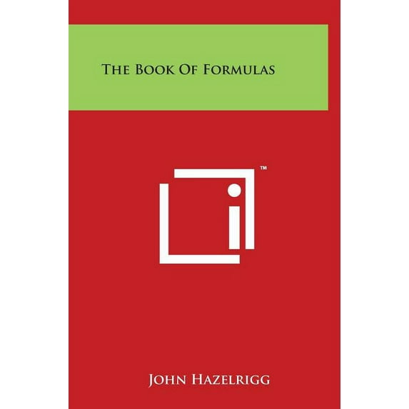 The Book Of Formulas (Hardcover)
