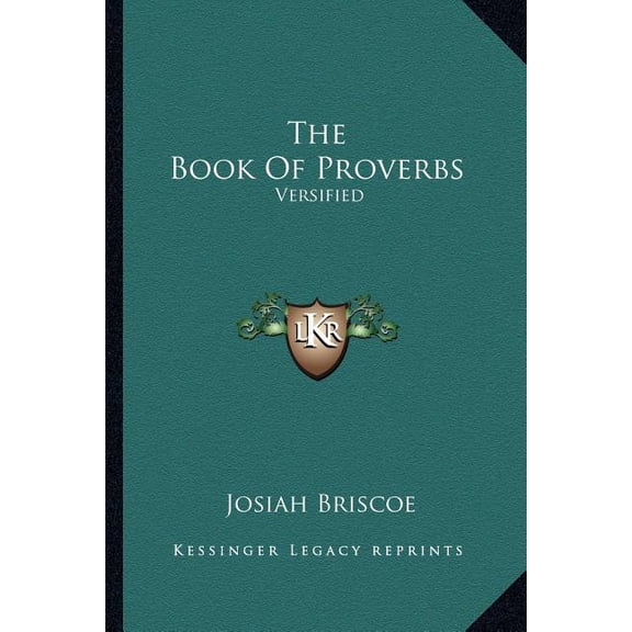 The Book Of Proverbs : Versified (Paperback)