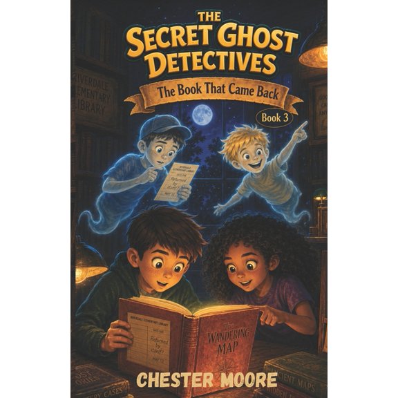 The Book That Came Back: The Secret Ghost Detectives Book 3 Kids Ages 8-12, (Paperback)