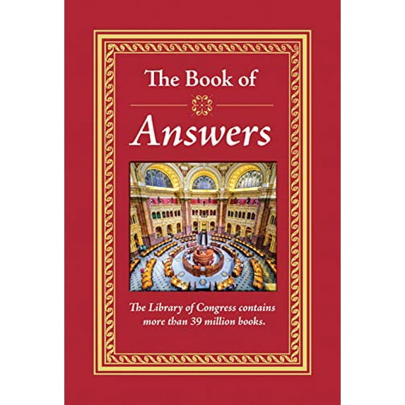 Pre-Owned The Book of Answers: Big Book of Questions & Fascinating Facts Hardcover Gift for Trivia Buffs, (Hardcover) by Publications International Ltd
