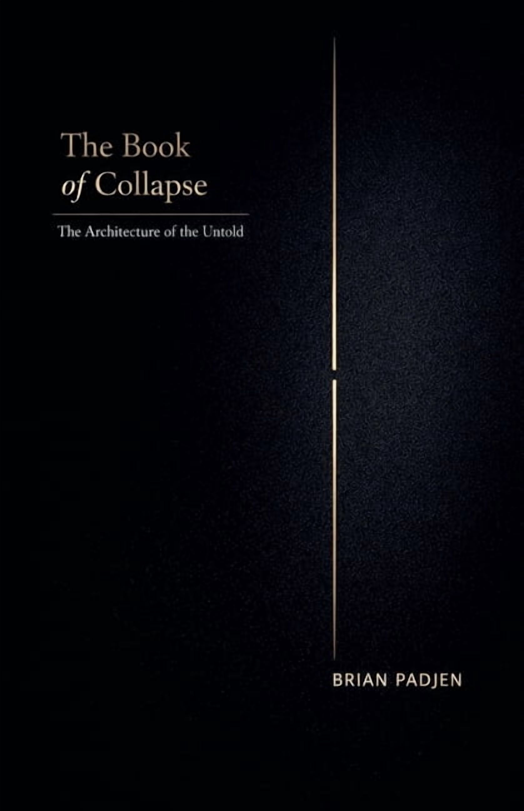 The Book of Collapse, (Paperback)